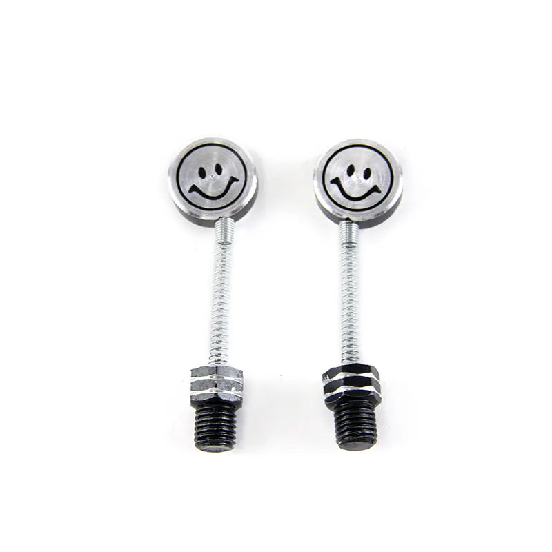 Aluminium Smiley Face Shaking Head Screw and Rearview Mirror Decoration Accessory for Mopeds for Motorcycle, product view 03