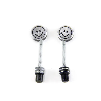 Aluminium Smiley Face Shaking Head Screw and Rearview Mirror Decoration Accessory for Mopeds for Motorcycle, product view 03