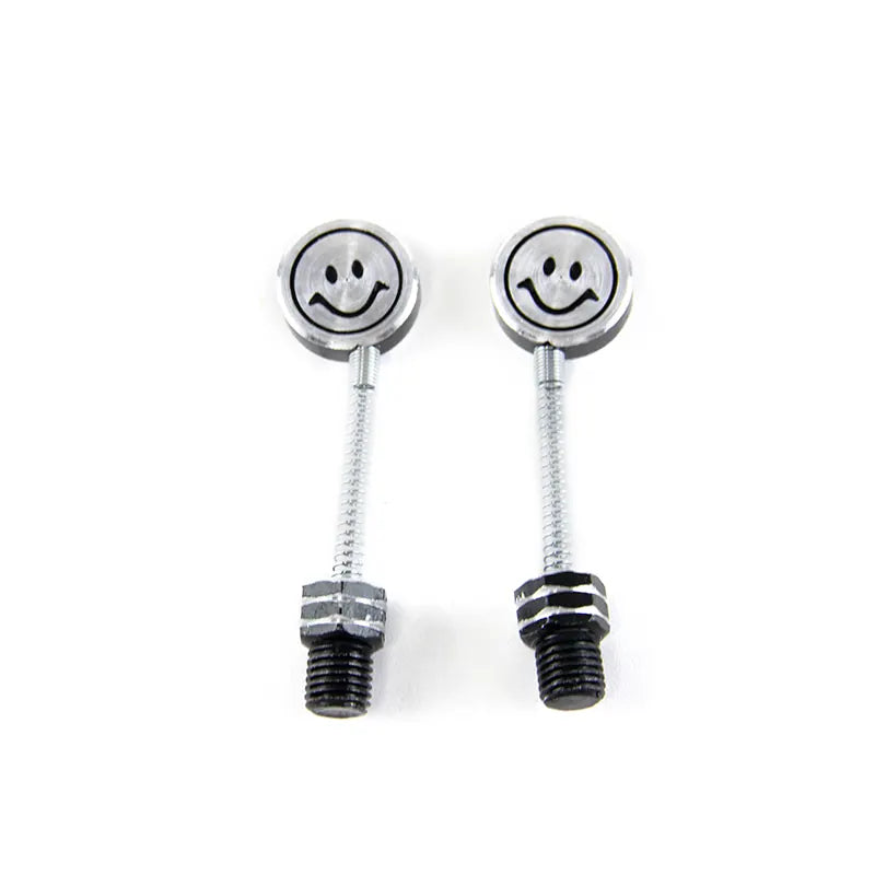 Aluminium Smiley Face Shaking Head Screw and Rearview Mirror Decoration Accessory for Mopeds for Motorcycle, product view 04