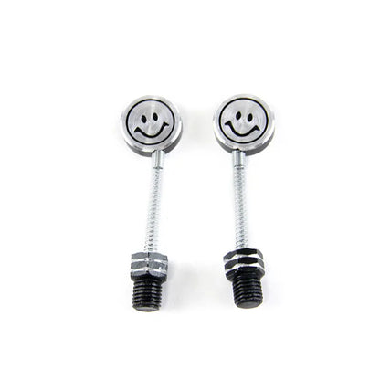 Aluminium Smiley Face Shaking Head Screw and Rearview Mirror Decoration Accessory for Mopeds for Motorcycle, product view 04