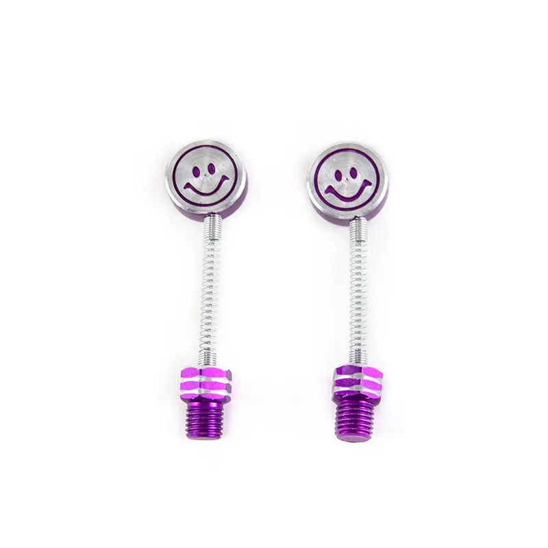 Aluminium Smiley Face Shaking Head Screw and Rearview Mirror Decoration Accessory for Mopeds for Motorcycle, product view 09