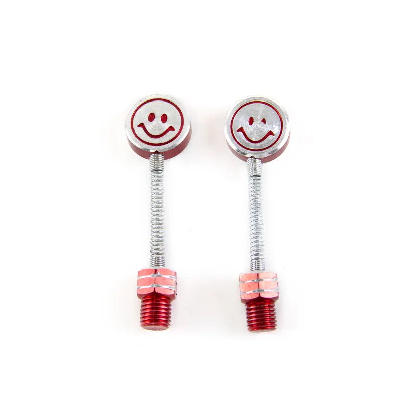 Aluminium Smiley Face Shaking Head Screw and Rearview Mirror Decoration Accessory for Mopeds for Motorcycle, product view 10