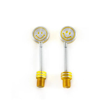 Aluminium Smiley Face Shaking Head Screw and Rearview Mirror Decoration Accessory for Mopeds for Motorcycle, product view 11