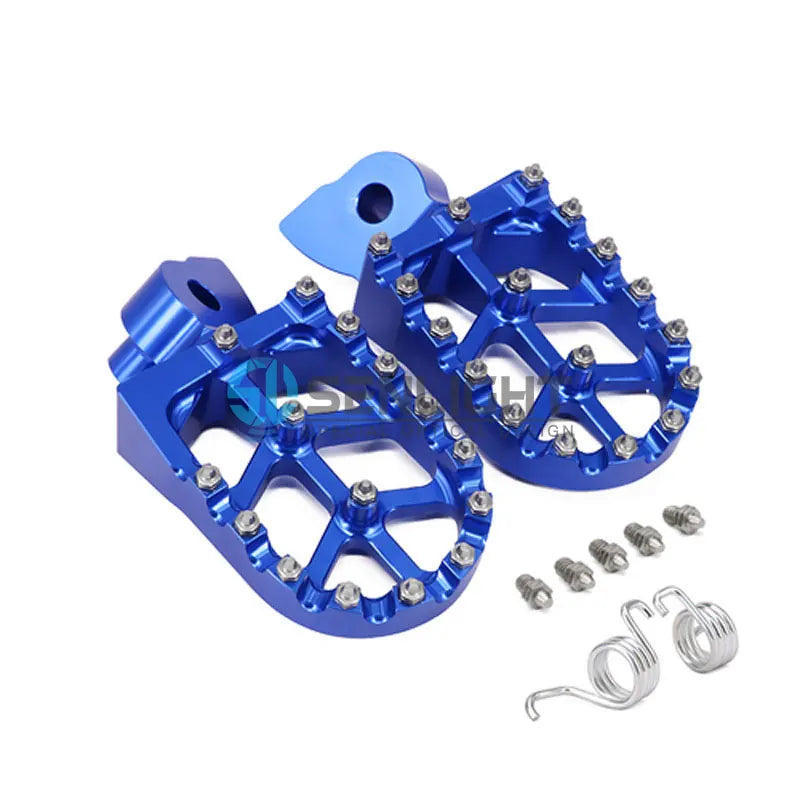 Aluminum Alloy Pedals Anti-skid Nail Foot Rests Motorcycle Accessories for YAMAHA YZ 65 85 125 250, product view 02
