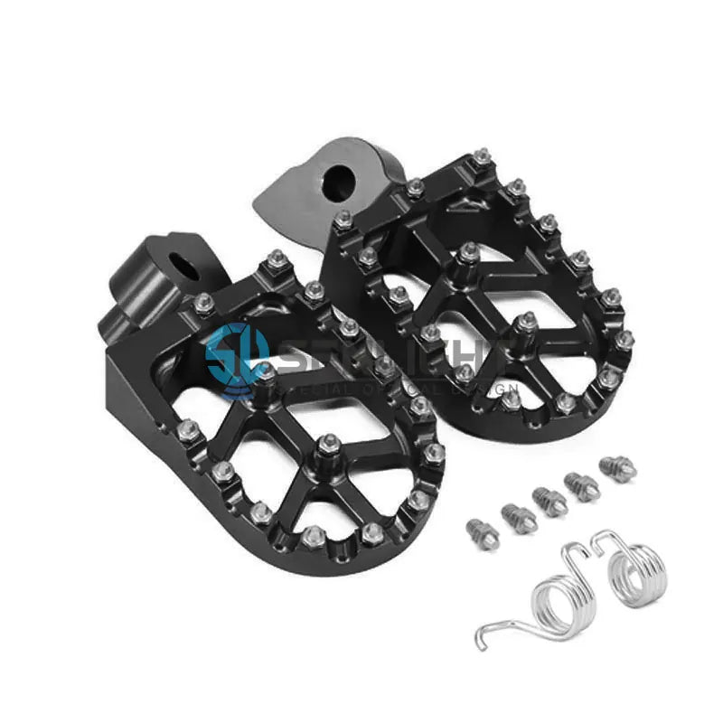 Aluminum Alloy Pedals Anti-skid Nail Foot Rests Motorcycle Accessories for YAMAHA YZ 65 85 125 250, product view 03