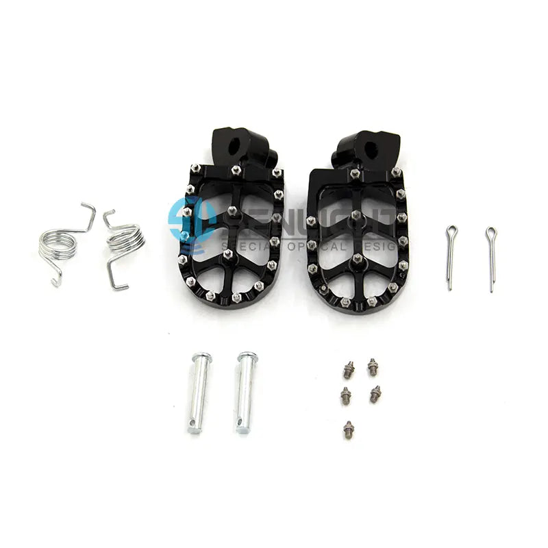 Aluminum Alloy Pedals Anti-skid Nail Foot Rests Motorcycle Accessories for YAMAHA YZ 65 85 125 250, product view 04