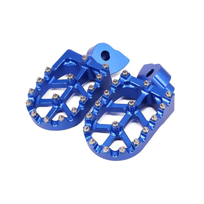 Aluminum Alloy Pedals Anti-skid Nail Foot Rests Motorcycle Accessories for YAMAHA YZ 65 85 125 250, product view 09