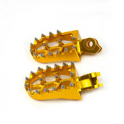 Aluminum CNC Motocross Motorbike Motorcycle Dirt Bike Foot Pegs Pedal Accessories for Suzuki RMZ250 RMZ450 RMX450Z, product view 05