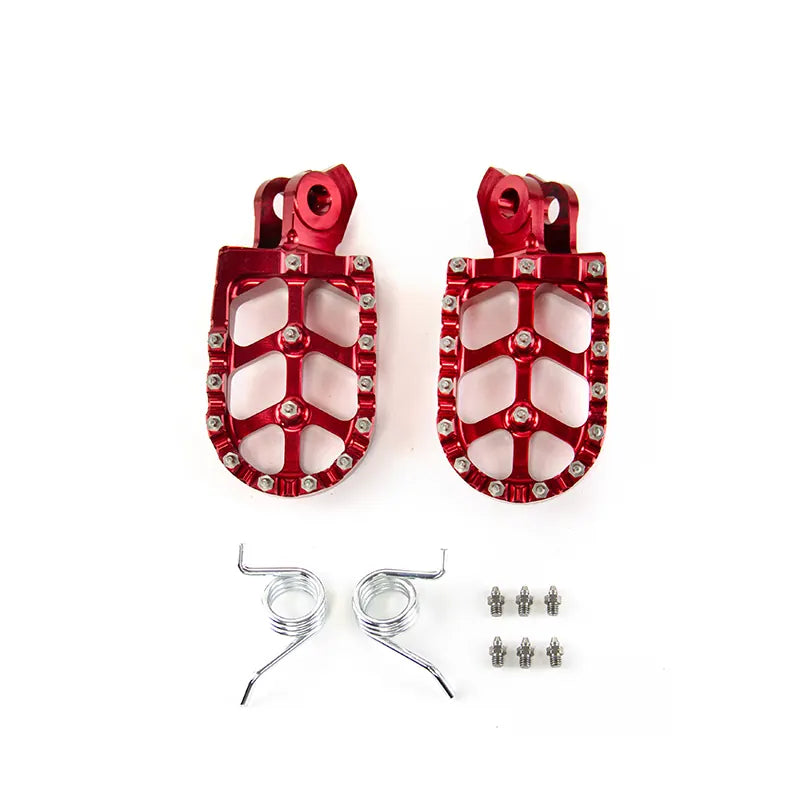 Aluminum CNC Motocross Motorbike Motorcycle Dirt Bike Foot Pegs Pedal Accessories for Suzuki RMZ250 RMZ450 RMX450Z, product view 08