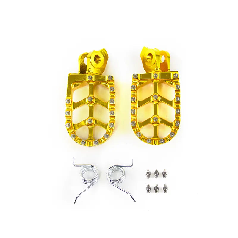 Aluminum CNC Motocross Motorbike Motorcycle Dirt Bike Foot Pegs Pedal Accessories for Suzuki RMZ250 RMZ450 RMX450Z, product view 09