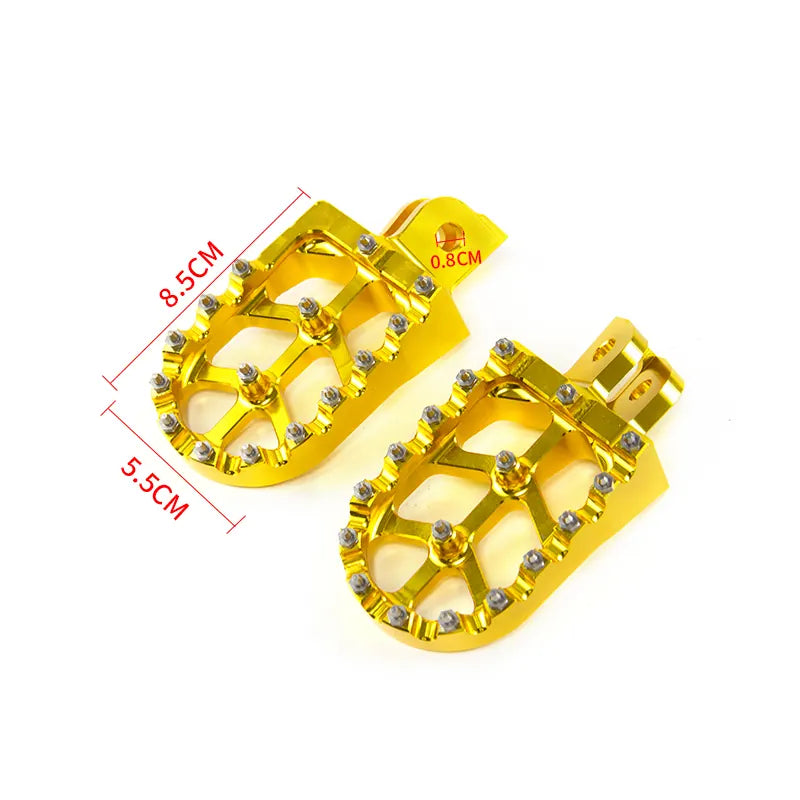 Aluminum CNC Motocross Motorbike Motorcycle Dirt Foot Pegs Pedal Accessories for MSX 125 2013-2023 Monkey 125, product view 02