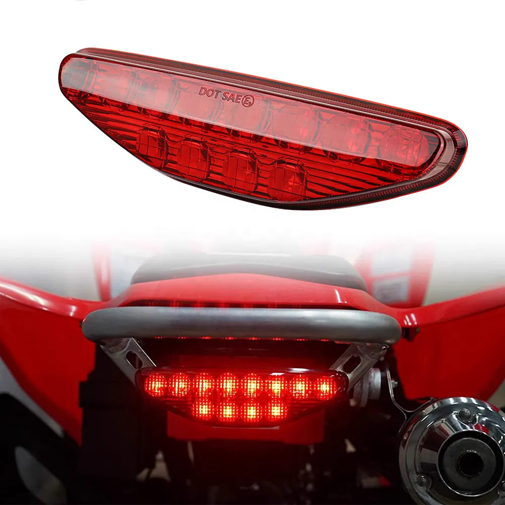 ATV Red LED Tail Light Assembly Rear Brake Stop Light Tail Lamp for TRX 450 R ER 2006-2014, product view 01