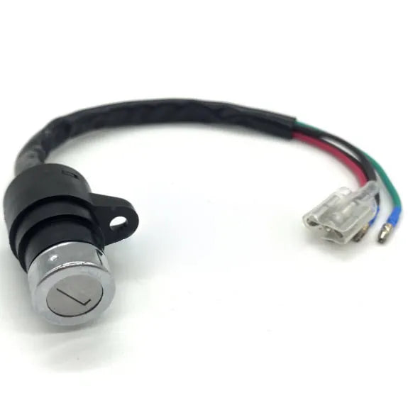 Black 12V 4 Wires CD70 Motorcycle Ignition Switch Lock With 2 Keys Set Lock Set for CD 70, product view 03