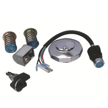 Black 12V 4 Wires CD70 Motorcycle Ignition Switch Lock With 2 Keys Set Lock Set for CD 70, product view 07