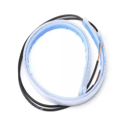 Car DRL Daytime Running Light Strip Waterproof 30cm 45cm 60cm Flexible Soft Tube Guide Headlight LED Strip Lights, product view 01