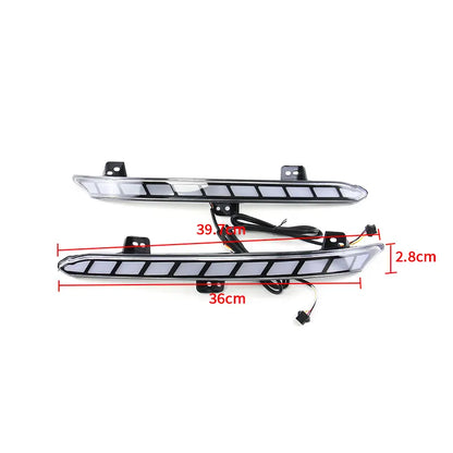 Car Turn Signal Rear Bumper Reflector Fog Lights Driving Tail Lamp for Honda Accord 10th 2018 2019 2020 2021, product view 03