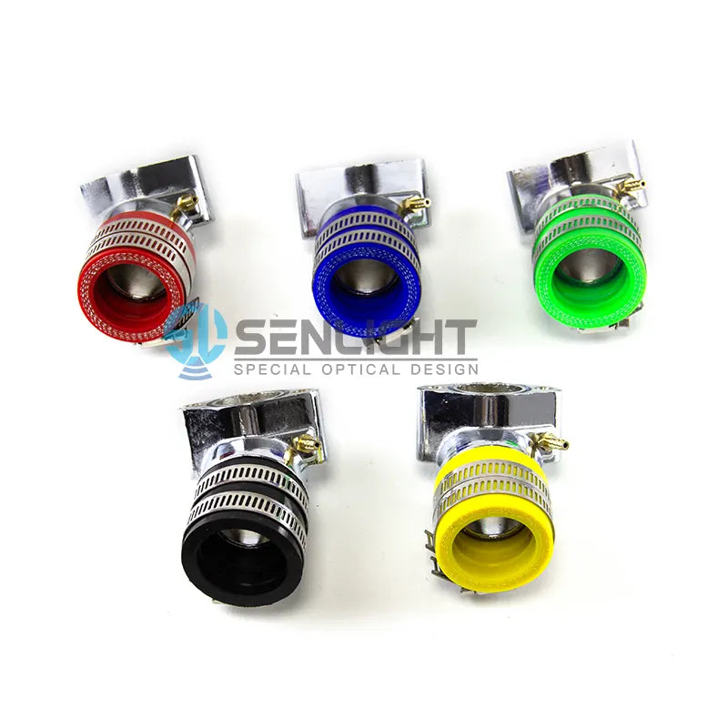 Carburetor Frosted Intake Manifold Boot for GY6 150cc Engine Scooter Blue, product view 01