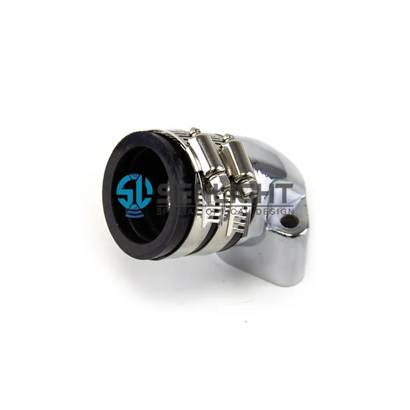 Carburetor Frosted Intake Manifold Boot for GY6 150cc Engine Scooter Blue, product view 05