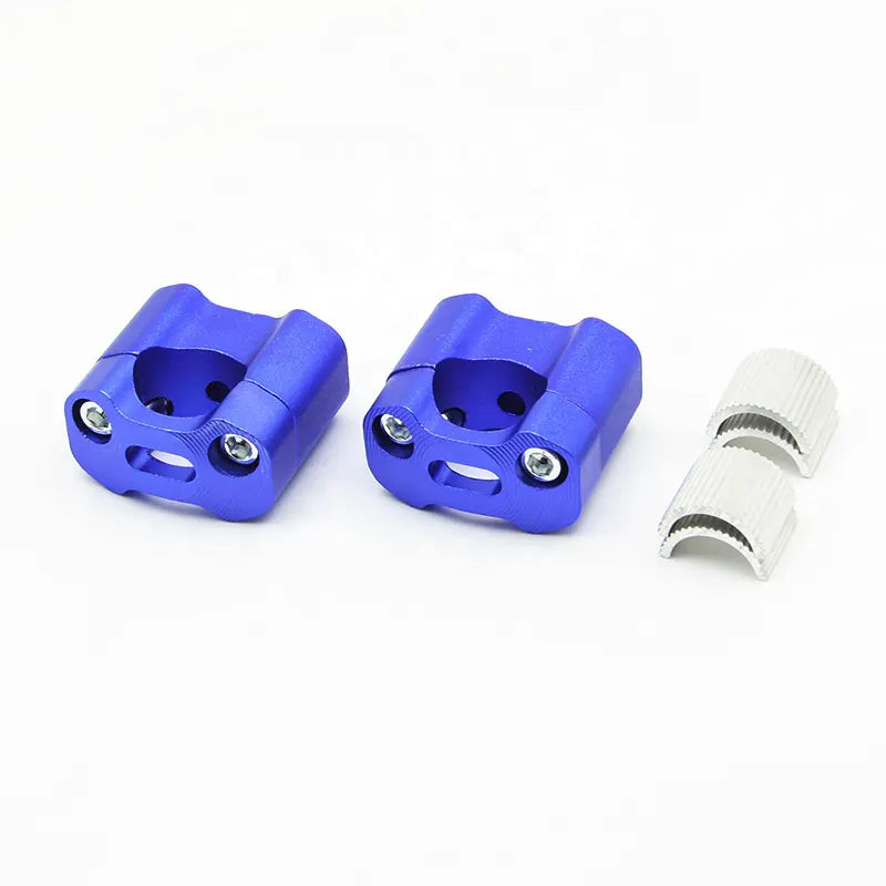 CNC Aluminum Alloy Dirt Bike Accessories 22mm 28mm Universal Motorcycle Bar Clamps Handlebar Riser, product view 03