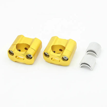 CNC Aluminum Alloy Dirt Bike Accessories 22mm 28mm Universal Motorcycle Bar Clamps Handlebar Riser, product view 04