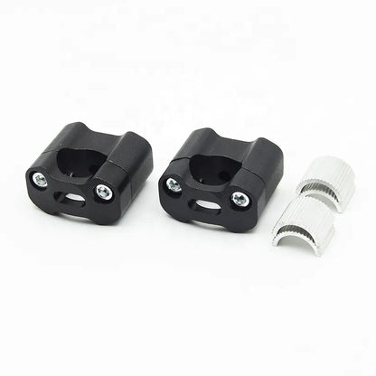 CNC Aluminum Alloy Dirt Bike Accessories 22mm 28mm Universal Motorcycle Bar Clamps Handlebar Riser, product view 05