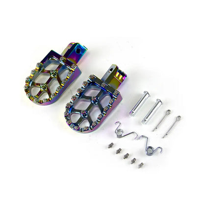 CNC High Quality Motorcycle Universal Handlebar Pedal Footrest Assembly, product view 05