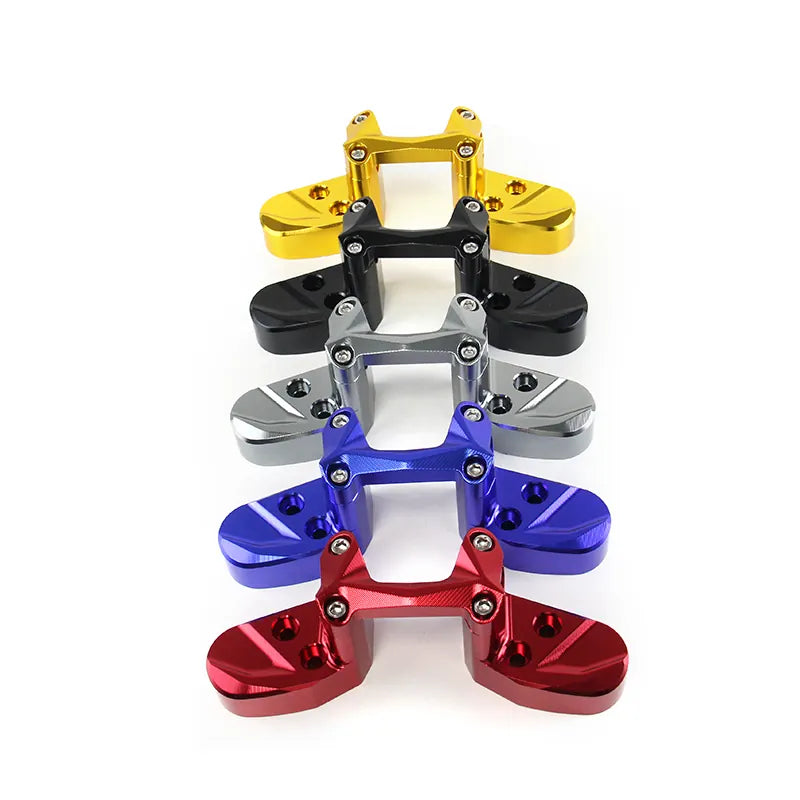 CNC-Machined Handlebar Spacer and Reducer Clamp for NS 200 PULSAR BAJAJ, product view 02