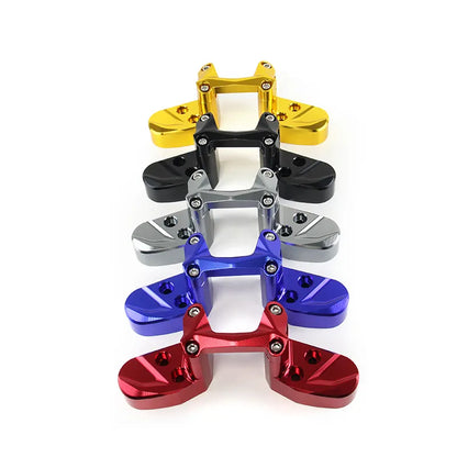 CNC-Machined Handlebar Spacer and Reducer Clamp for NS 200 PULSAR BAJAJ, product view 02