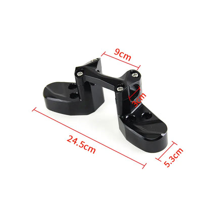 CNC-Machined Handlebar Spacer and Reducer Clamp for NS 200 PULSAR BAJAJ, product view 03