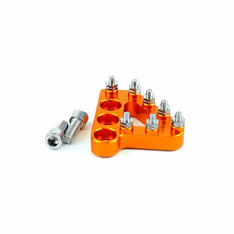 CNC Motocross Parts AIRTIME Rear Brake Pedal Tips Large for Pedals Motocross for SX SXF EXC EXCF XCF XC XCW XCFW, product view 03