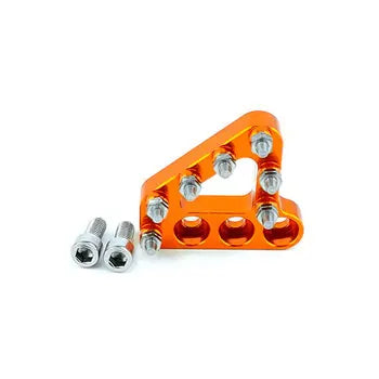 CNC Motocross Parts AIRTIME Rear Brake Pedal Tips Large for Pedals Motocross for SX SXF EXC EXCF XCF XC XCW XCFW, product view 07
