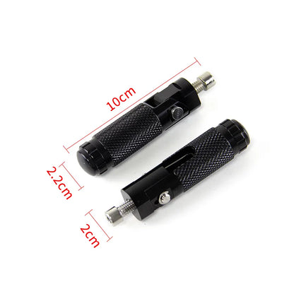 Cnc Universal Motorcycle Racing Folding Foot Pegs Motor Bike Footrests Rear Electric Motorcycle Pedals With 8mm Bolts, product view 02