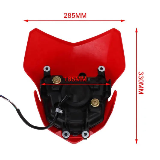 Faro universale per moto per Honda CRF250L, CRF250LA, CRF 250 2013-20, 2017-20 - Parti per moto da cross, parti per moto da cross,