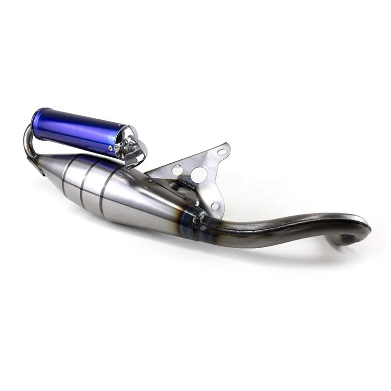 Custom Motorcycle Exhaust Pipe Stainless Steel Carbon Fiber Titanium Muffler for JOG 50CC Performance Exhaust Pipe, product view 01