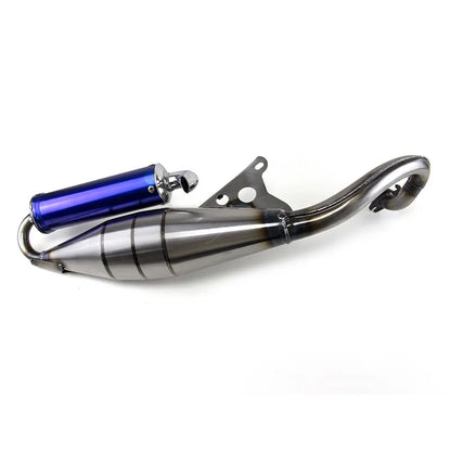 Custom Motorcycle Exhaust Pipe Stainless Steel Carbon Fiber Titanium Muffler for JOG 50CC Performance Exhaust Pipe, product view 02