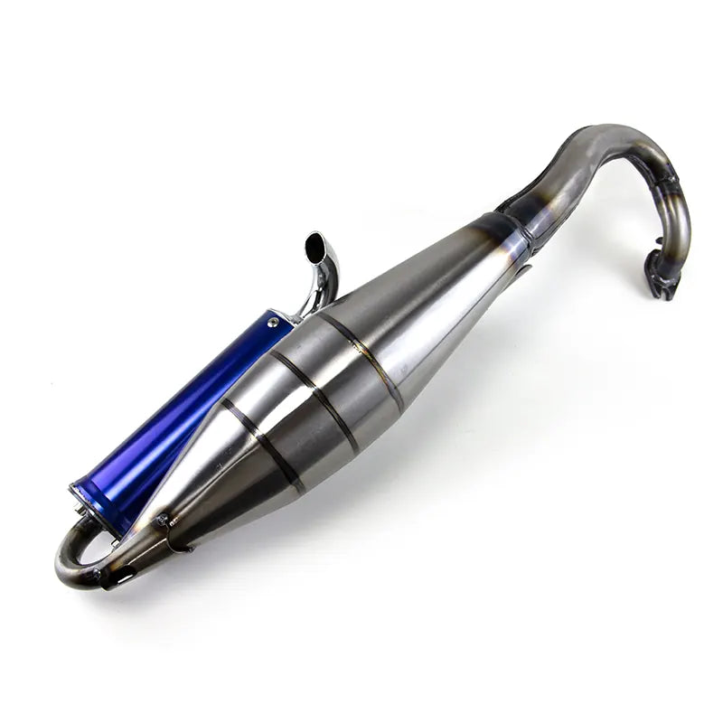Custom Motorcycle Exhaust Pipe Stainless Steel Carbon Fiber Titanium Muffler for JOG 50CC Performance Exhaust Pipe, product view 05
