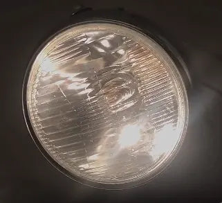 Details About Retro 6" Motorcycle Headlight Headlamp Beam Chrome for Honda Suzuki Gn 125, product view 07