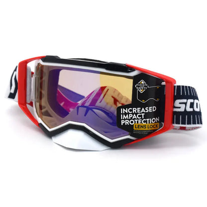 Dirt Bike Goggles UV Protection MX Goggles Motocross Goggles Motorcycle Glasses Windproof Eyewear, product view 14