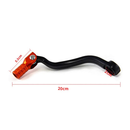 Dirt Bike Motorcycle CNC Aluminum Alloy Double Color Foldable Gear Shift Lever for KTM 250SX-F 2013-2016 250XCF-W, product view 02