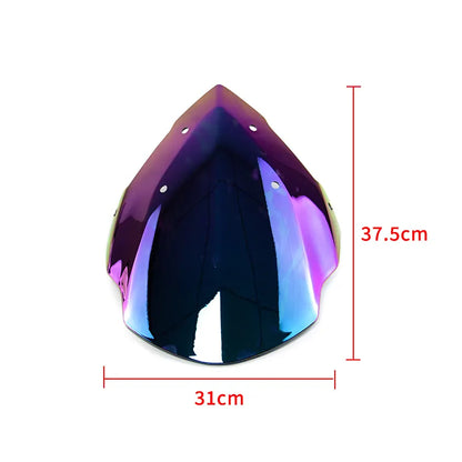 Double Bubble Front Windscreen Windshield Visor Screen Shield Wind Deflector ABS for BAJAJ Pulsar AS200 200 AS 200AS, product view 02