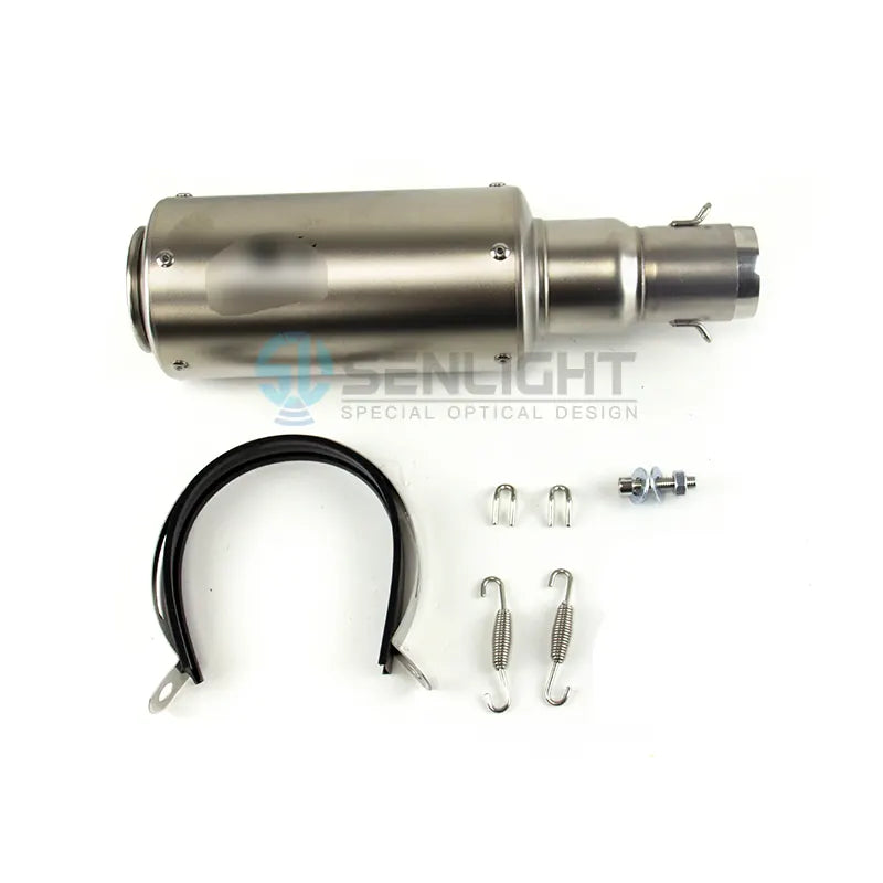 Exhaust System Large Displacement Straight Through Scorpio SC Exhaust Pipe for YZF-R1R6CBR650R, product view 01