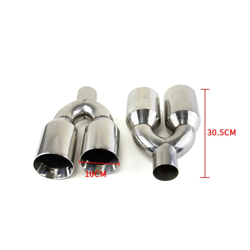 Exterior Modification Accessories 63-102mm Commen Exhaust Tip for Exhaust Muffler Tips Stainless Steel for All Car, product view 02