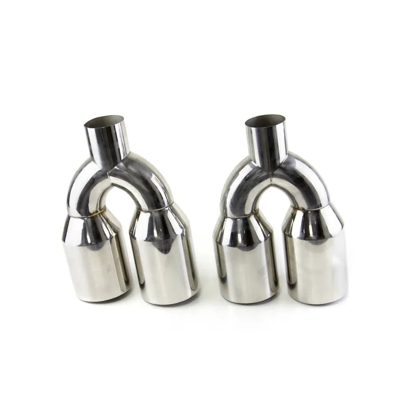 Exterior Modification Accessories 63-102mm Commen Exhaust Tip for Exhaust Muffler Tips Stainless Steel for All Car, product view 05