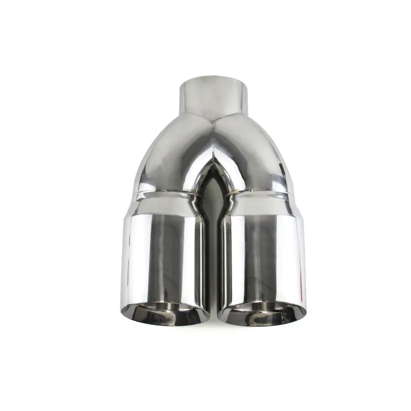 Factory Direct 5" ID Dual Exit Exhaust Tip Stainless Steel Weld-On Exhaust Muffler Tip for Pickup Heavy Duty Exhaust, product view 01