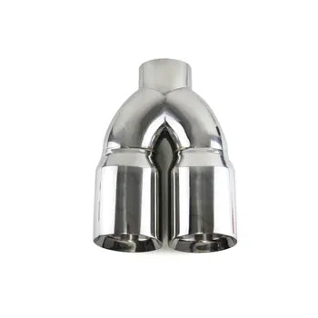 Factory Direct 5" ID Dual Exit Exhaust Tip Stainless Steel Weld-On Exhaust Muffler Tip for Pickup Heavy Duty Exhaust, product view 07