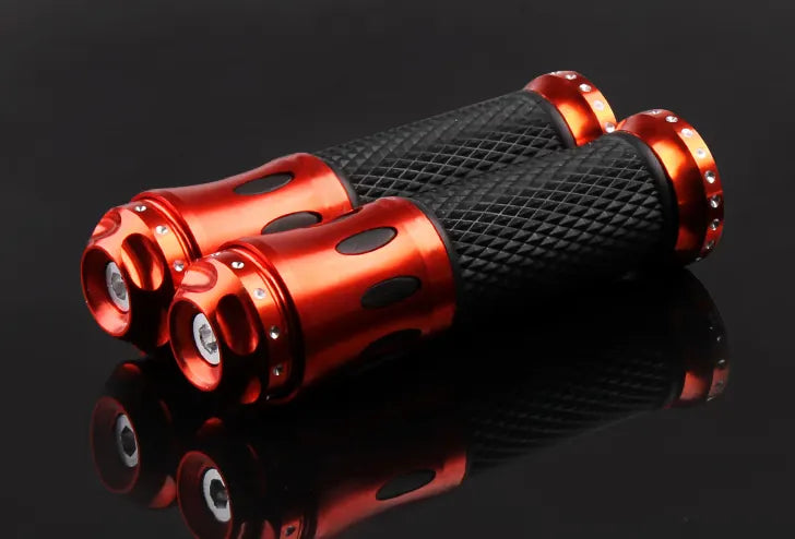 Factory Supply China Aluminum Alloy High Quality Rubber Handle Handlebar Motorcycle Grips CNC, product view 05
