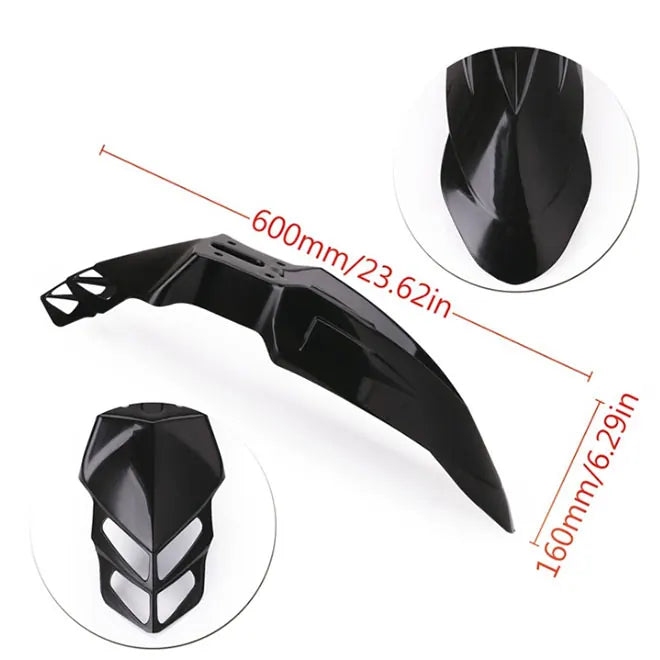 Factory Universal Mudguard Fenders Rear Wheel Motorcycle Fender for Cafe Racer Chopper, product view 04