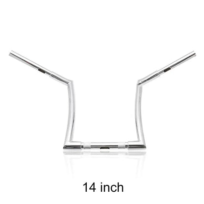 Factory Wholesale 14/16/18inch 25mm 1" Motorcycle Ape Hanger Handle Bar Handlebar for Harley Motorcycles, product view 10