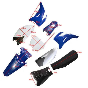 Fairly Used Motorcycle ABS Plastic Fender Motorcycle Fairings Kit for YamahaTTR110, product view 05
