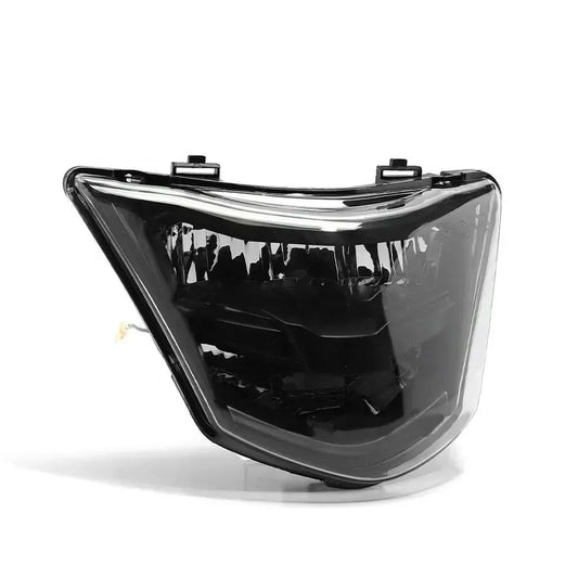 Faro Moto Universale per Yamaha LC135, accessori moto, vista del prodotto 02